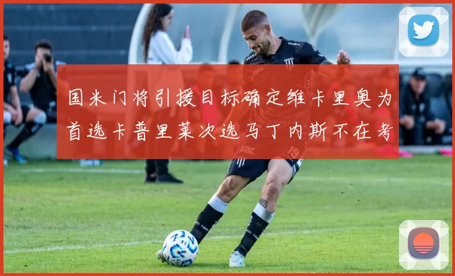 国米门将引援目标确定维卡里奥为首选卡普里莱次选马丁内斯不在考虑之中